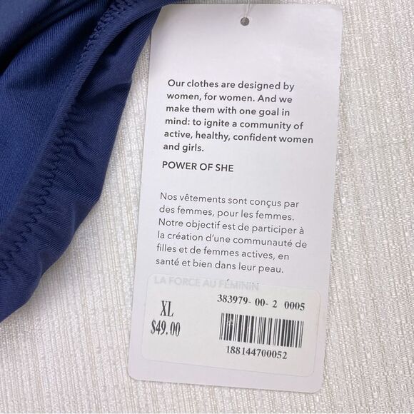 Athleta Clean Medium Navy Bikini Bottom - Picture 4 of 9